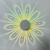 3W RGB wandlamp Bloem Wandlamp Afstandsbediening nachtlampje Wandmontage Spiraalgat LED mooie decoratieve wandlamp Licht