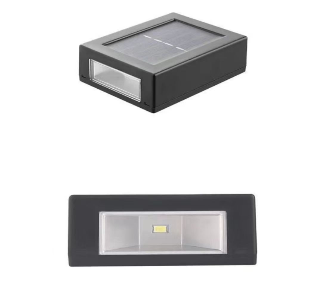 wandlamp op zonne-energie Smart lamp Outdoor Waterdicht voor garde op en neer trap wandlamp zonne-sconce nachtlampje Solar Wall Washer