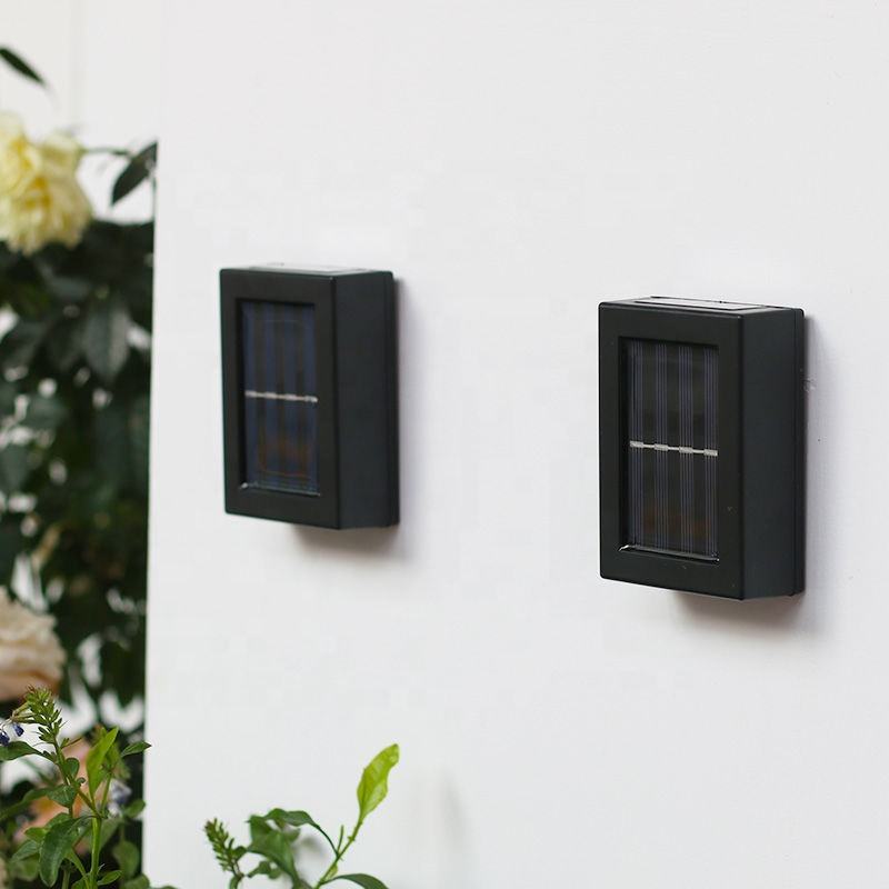 wandlamp op zonne-energie Smart lamp Outdoor Waterdicht voor garde op en neer trap wandlamp zonne-sconce nachtlampje Solar Wall Washer