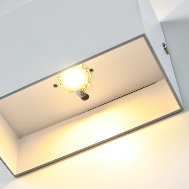 6W COB Indoor Wandlamp LED Energiebesparende Hotelkamer Gang Lobby Loft Stairway Wandkandelaar Powernightlight LED wandlamp
