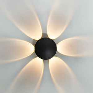 Nieuwe led wandkandelaar moderne minimalistische outdoor Amerikaanse woonkamer vochtbestendige waterdichte wandlamp