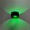 Moderne 3W 7W LED wandlamp RGB Aluminium Ronde LED Up en down wandlamp bedlampjes slaapkamer