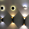 Nieuwe Outdoor Waterdichte Wandlamp IP65 10W 12W LED Wandlamp voor Tuin Nordic Moderne Heldere Armaturen versieren Art Restaurant