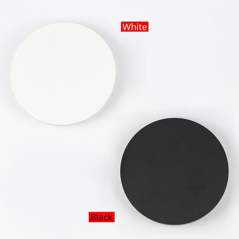 LED Indoor Wandlamp Ronde Vorm Gangpad Licht Buitenmuur Balkon Gang Aluminium make-up licht kleine bedlampjes