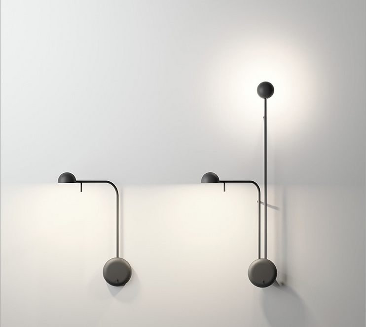 NIEUWE art Dots wandlamp moderne LED woonkamer wandlamp Nordic creatieve gangpad verlichtingsarmaturen Zwart Wit Moderne Wandlamp