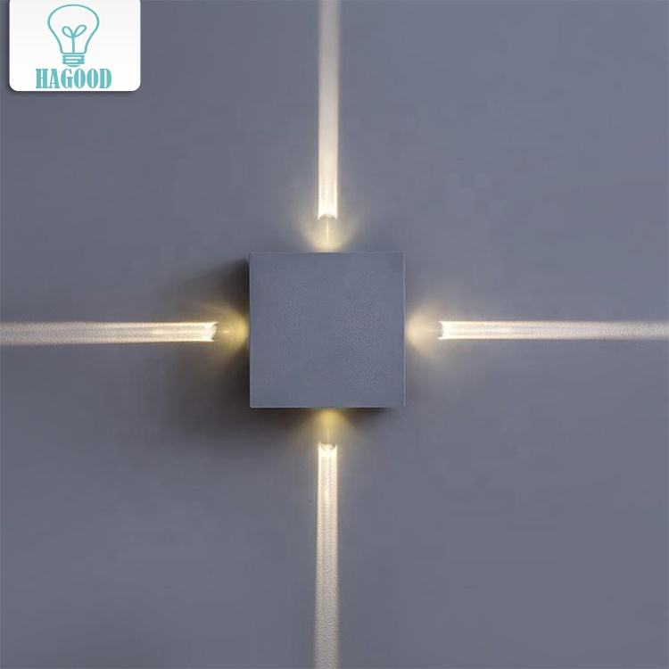 LED Indoor Wandlamp Wandmontage Aluminium Hotel Kapperszaak Wandlamp Woonkamer Hoge Kwaliteit Kruis Ster met Goede Prijs
