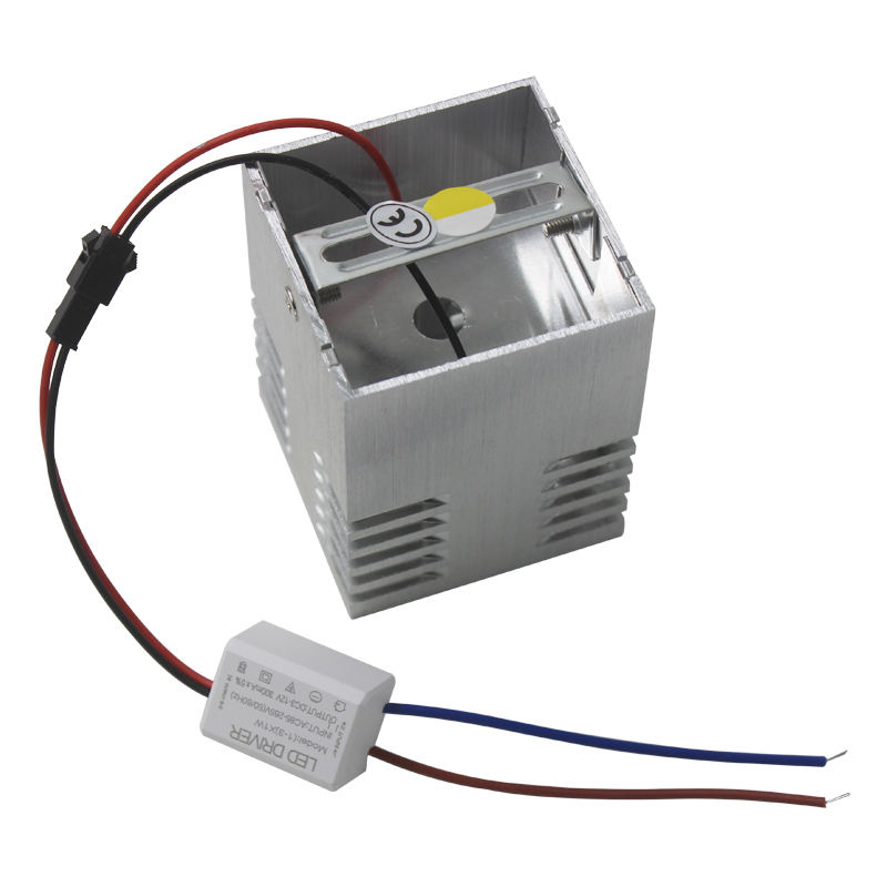 3W LED Wandkandelaar AC85-265V Nieuwigheden Vierkant Gat Lichtgevende Wandlampen voor zolder trappen Decoratie