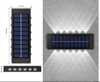 Solar outdoor tuinlamp huis wandlamp decoratie lay-out muur nieuwe op en neer lichtgevende sfeer wandlamp