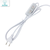 Hot selling Double Button Switch EU Plug Wire met 100% veiligheidsstekker