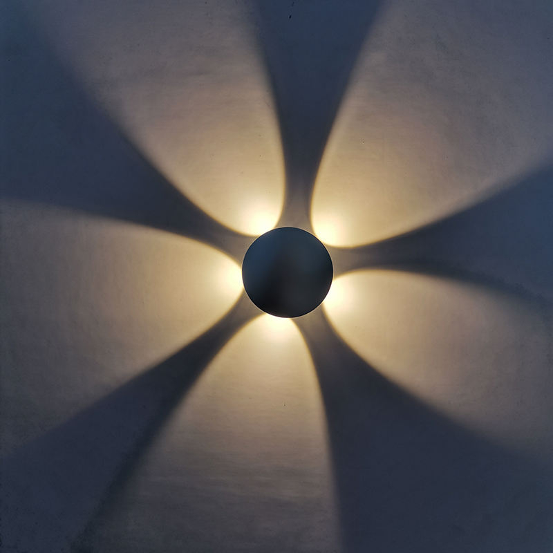 3W 4W 5W LED Aluminium wandlamp Rond Bedlampje Slaapkamer Schansen Wandmontage Verlichtingsarmatuur
