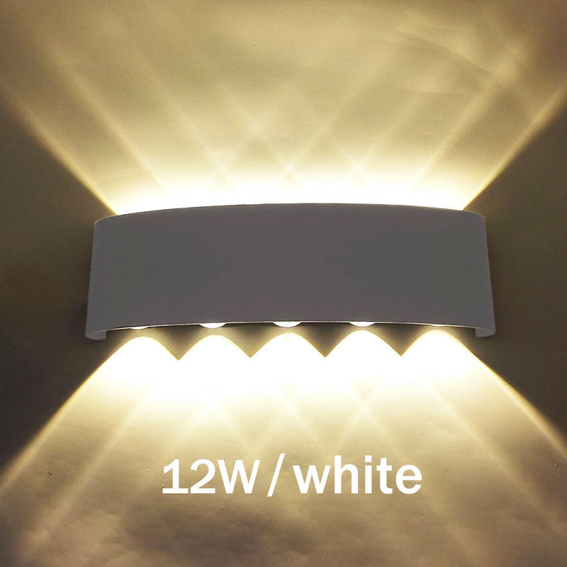 2W ~ 12W Lage Prijs Led Lamp Waterdicht IP65 Wandlamp Outdoor Binnenplaats Balkon Piazza Gate Stairway decor Led Wandlamp Blaker