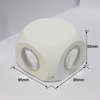 Hot Black White Shell 4W Indoor LED-wandlamp voor hotelkamer Office Hot Sale Hoge kwaliteit aluminium wandlamp