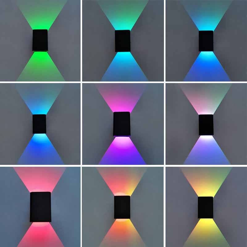 Energiebesparend 5W kleurrijk spotlicht, hoog helder LED-licht, warm wit/koud wit/RGB alternatief wandbeugellicht