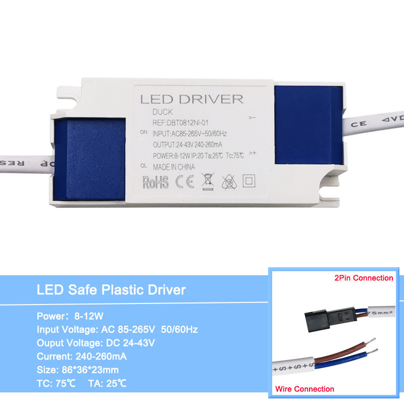1-36 W LED Verlichting Transformers Voeding AC100-240V Hoge Kwaliteit LED Constante Stroom Driver Adapter 300mA voor LED Verlichting