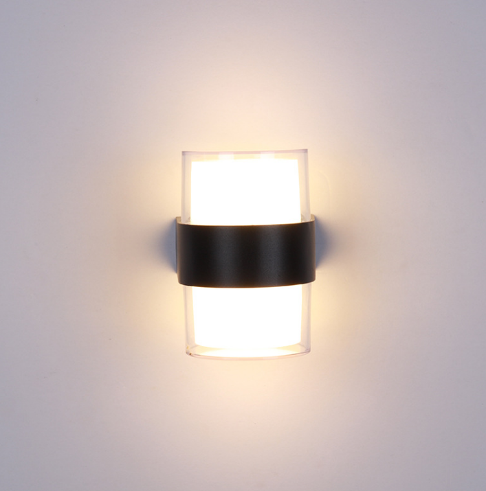 Nieuwe Ronde 6W Acryl Waterdichte Led Wandlamp Tuin Outdoor Decoratie Voordeur Verlichting Blaker