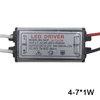 1-12W IP65 Waterdichte LED Light Driver AC85-265V DC3-43V LED Transformator Voeding Adapter voor Outdoor Led lamp/Chips