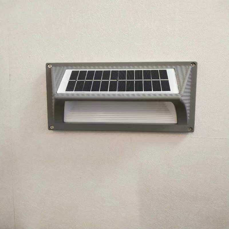 LED zonne-tuinverlichting aluminium zonne-tuinverlichting draadloze waterdichte zonne-lamp fabriek directe verkoop gemaakt in China