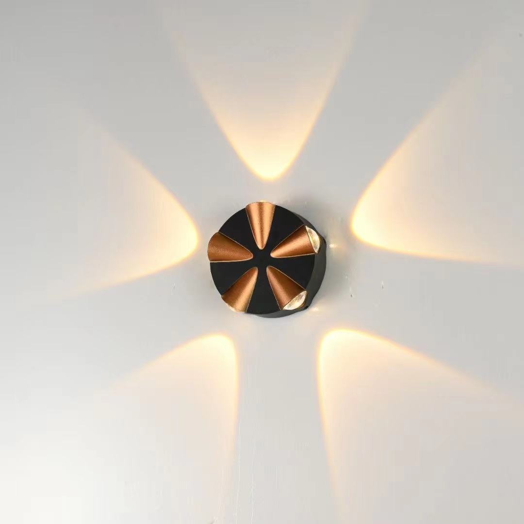 Buiten Waterdichte Vochtbestendige Wandlamp Buiten Aluminium Binnenplaats Terras Gangpad Trappenhuis Gangpad Lamp