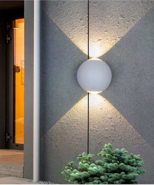Elektronische Componenten Outdoor RGB Indoor Wandlamp