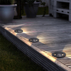 Zijlichtdoorlatende begraven lamp ingebedde LED-vloerlamp schijnwerper buiten waterdichte schijnwerper