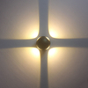 Eenvoudig ontwerp Prachtig effect 6W 12W wandlamp buiten wanddecoratie licht Villa decoratie LED beugel wandlamp