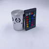 RGB Spiraal Gat Led Wandlamp 3W Dimbare Spiraal Lamp Met Afstandsbediening Oppervlak Installeren Mini Licht Voor game Room Bar NIEUWE
