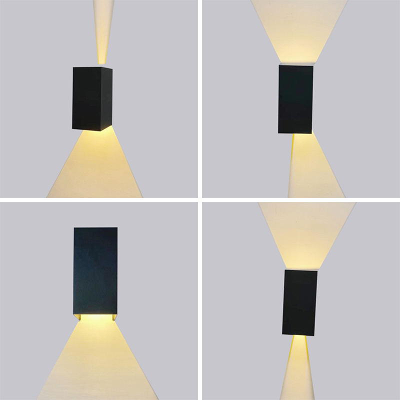12W waterdichte tuin wandlamp led wandkandelaar bewegingssensor led wandverlichting slaapkamer wandlamp verstelbare verlichtingshoek