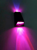 LED Zonne-energie Oplaadlicht Outdoor Up Down Waterdichte Verlichting Wandlampen Tuin Decoratie Dek Hek Landschap IP65 ABS