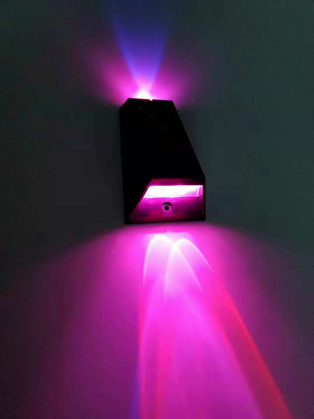 LED Zonne-energie Oplaadlicht Outdoor Up Down Waterdichte Verlichting Wandlampen Tuin Decoratie Dek Hek Landschap IP65 ABS