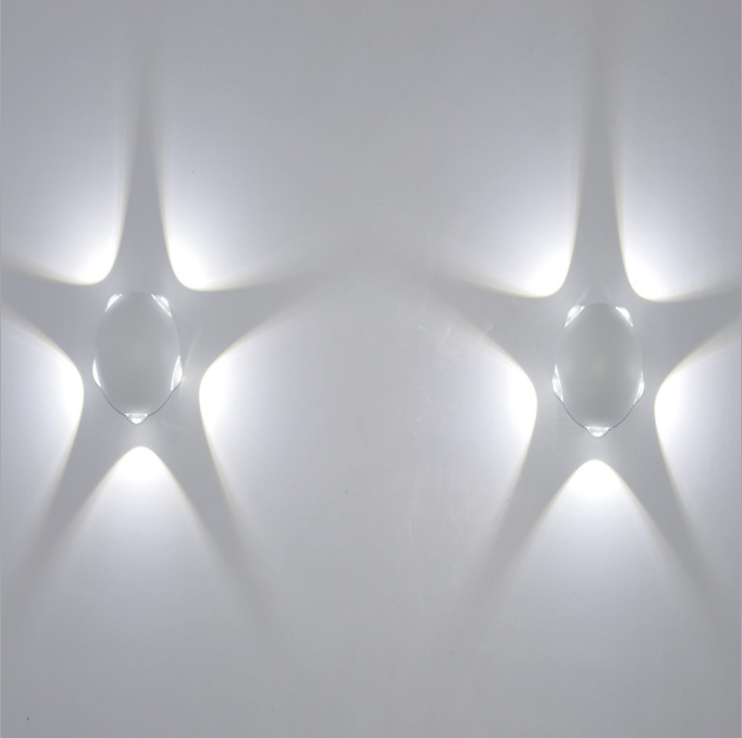 LED wandlamp binnen en buiten AC85-265V 2W 4W 6W 9W 12W moderne minimalistische stijl IP65 waterdichte lamp met 2 jaar garantie