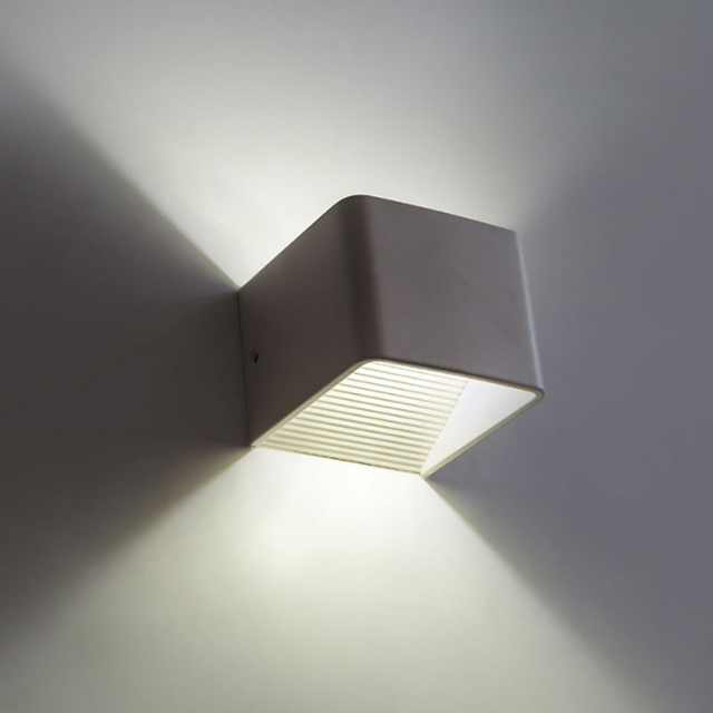 2.4G verstelbare licht wandlamp kubus wandlamp Europese stijl wandlamp keramische kubus wandlamp met controller 20W indoor wandlamp gang gangpad lamp goede kwaliteit en lage prijs