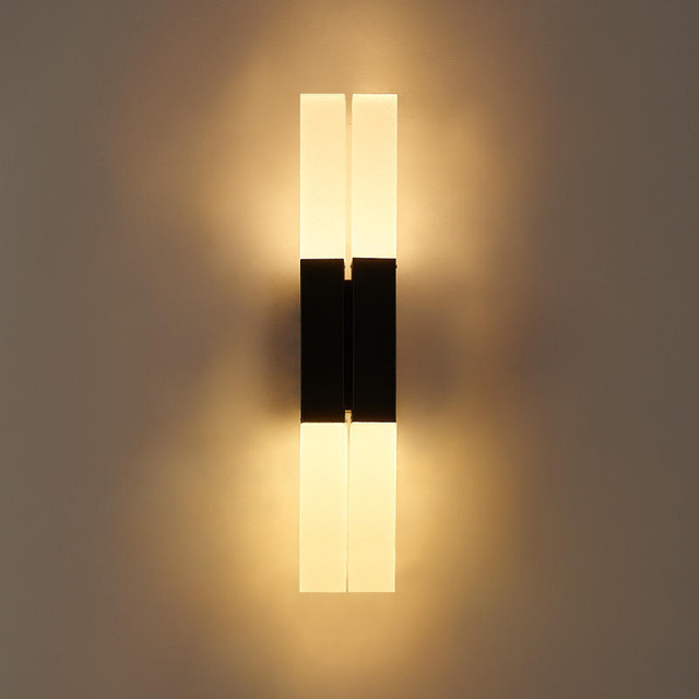 Moderne Eenvoudige 12W LED Indoor Wandlampen led-verlichting esthetische decoratieve muur led-verlichting decoratieve muur led-verlichting moderne led wandkandelaar