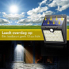 Solar Buitenlamp met Bewegingssensor - 97 LED's - Wit Licht - Tuinverlichting op Zonne-energie - IP65 Waterdicht