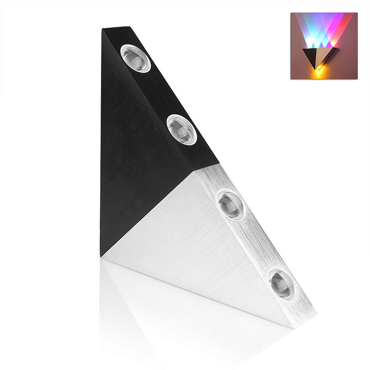 Hagood nieuwe 5W driehoekige decoratieve led-wandlamp AC85-265V binnenverlichting Scandinavisch chique Eenvoudig modern vintage
