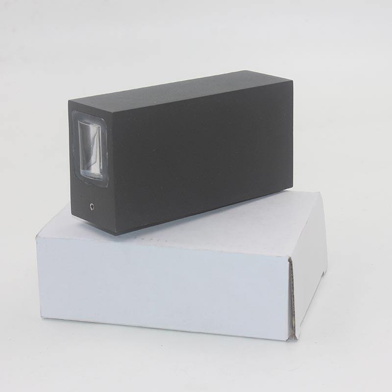 Moderne Led Lamp Zwart Shell Beam Light Waterdichte Wandlamp En Outdoor Nachtlampje Up En Down Wandlampen Voor Thuis