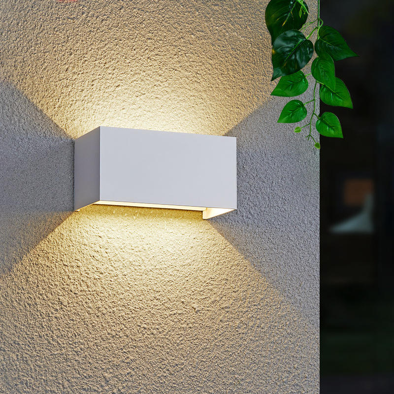 IP65 Waterdichte 12W 20W Indoor Outdoor Led Wandlamp Aluminium Verstelbare Opbouw AC85 ~ 265V Led veranda Licht Blaker