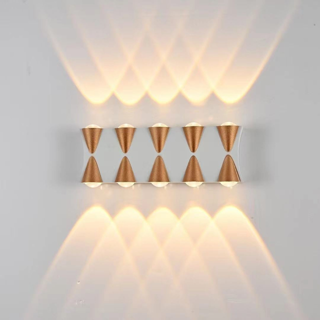 LED waterdichte IP65 tuin wandlamp decoratieve wandlamp voor binnen en buiten