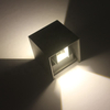 Industriële stijl AC85-265V waterdichte IP65 verstelbare straal aluminium buiten LED kubus waterdichte wandlamp