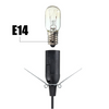 1.8m Netsnoer Kabel met Dimmer AAN UIT Schakelaar Metalen Clip E14 E27 Lampvoet Hanglamp Houder Socket Stekkersnoer voor Salt Rock light