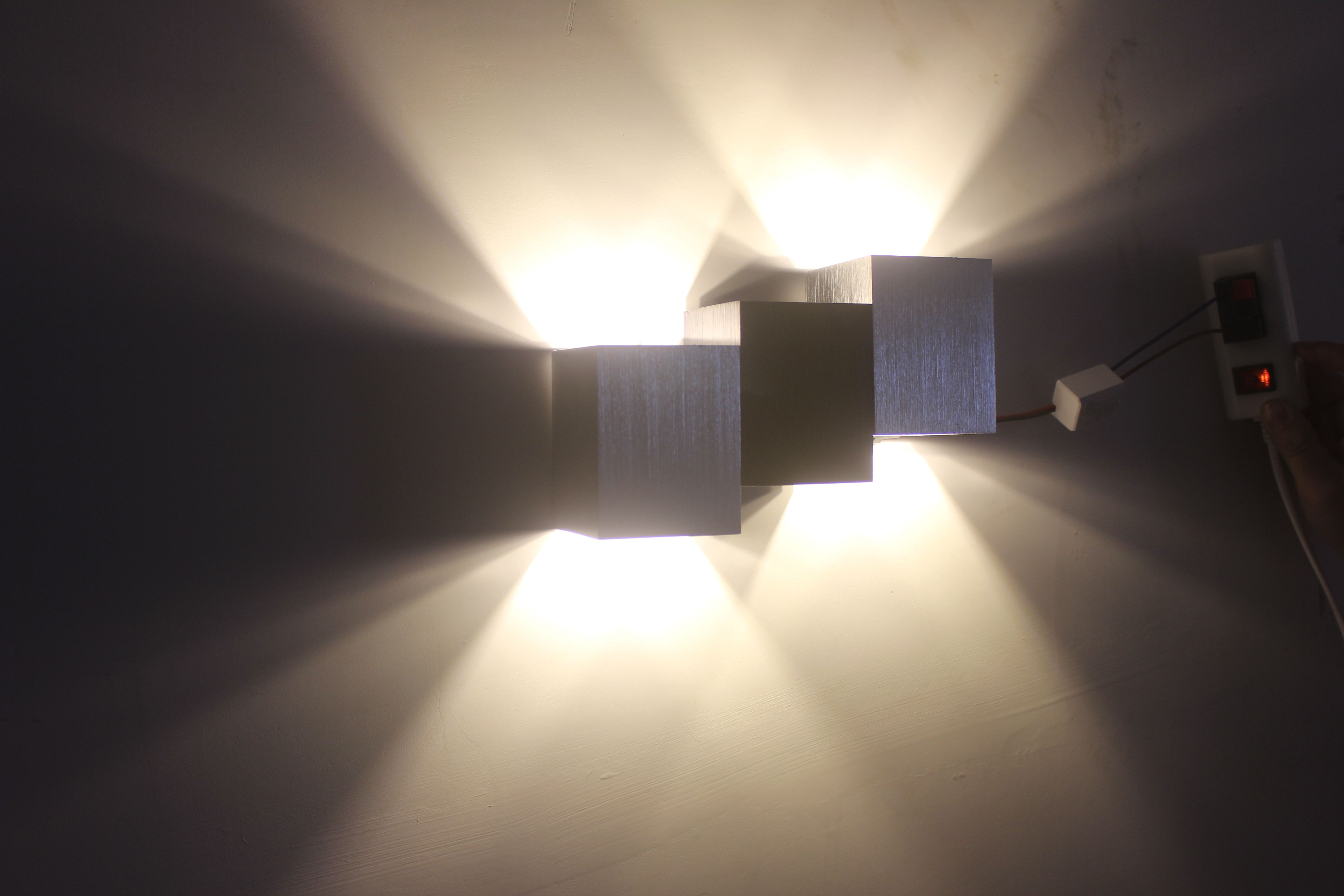 Moderne LED-licht getrapte wandlamp en decoratief binnenlicht