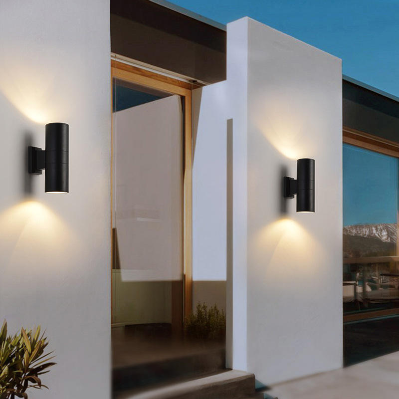 Groothandel Topkwaliteit Waterdicht Modern Hotel Op en neer Wandlamp Ip65 Cob Led Outdoor Wandlampen Wandmontage