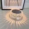 Rose Crystal Lamp Opladen via USB Verjaardagscadeau Fancy Night Lights Dimbare tafellamp Slimme wandlamp Human Body Induction