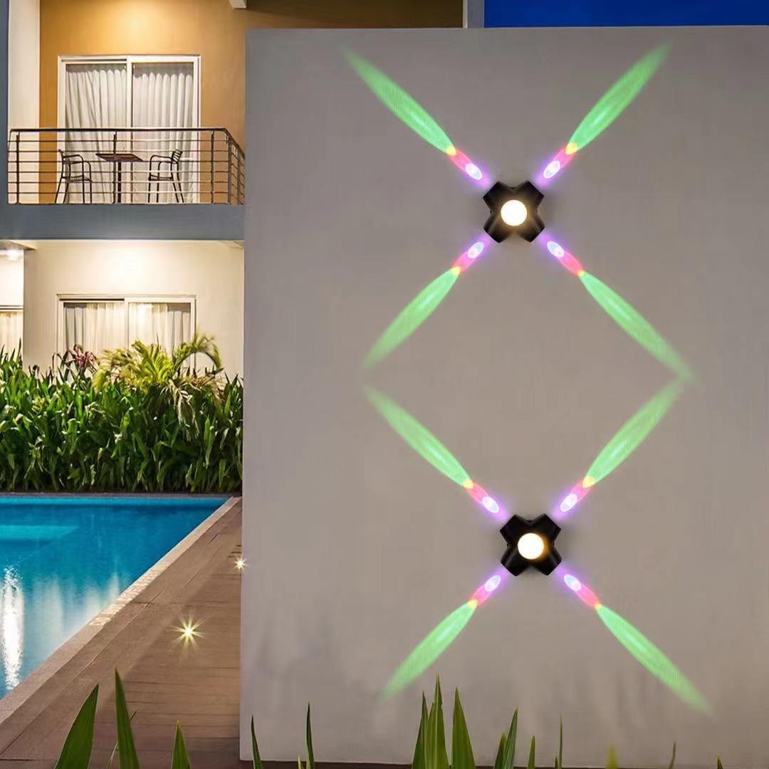 Moderne Led Wandlamp Waterdicht IP65 10W Buitenverlichting Home Hotel Winkel Gang Veranda Blaker Wandlampen Ac 220V 110V