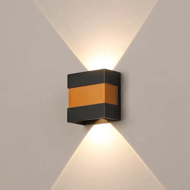 Led Wandlamp Buiten Binnen IP65 Waterdicht Modern Nachtkandelaar Club Fancy Mini Nachtlicht Loft Wandlamp Exterieur Up