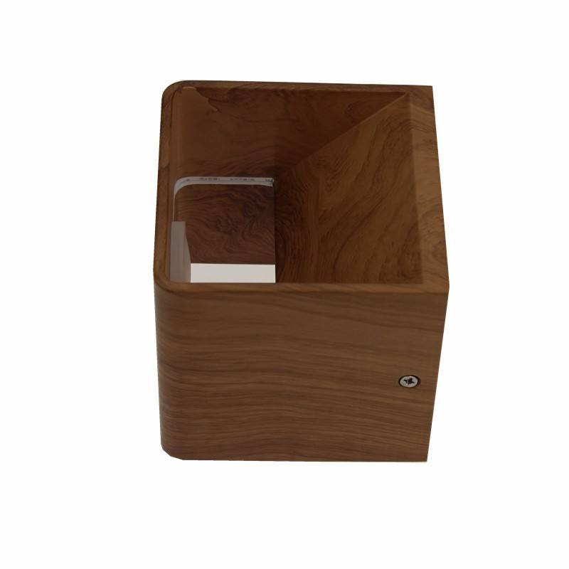 2.4G APP RGBW Nieuwe Kleur IP65 Up En Down 100*100*100mm Outdoor Waterdichte Klassieke hot Koop Hout Kleur 300 Graden Aanpassing