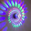 Gemengd licht van wandlamp met spiraalgat met fabrieksprijs en chique modern nachtlampje voor binnen RGB met afstandsbediening