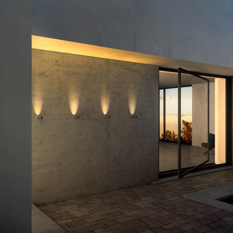 Moderne Waterdichte Minimalistische LED Wandlamp Hotel Buiten Gangpad Gang Trap Woonkamer Slaapkamer Nachtkastje Interieur Wandlamp
