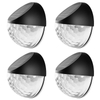 LED Zonne-verlichting Outdoor Licht Controle Sensor Tuin Decoratie Solar Hek Wandlamp Halve Cirkel Energie Waterdicht Straatlantaarns