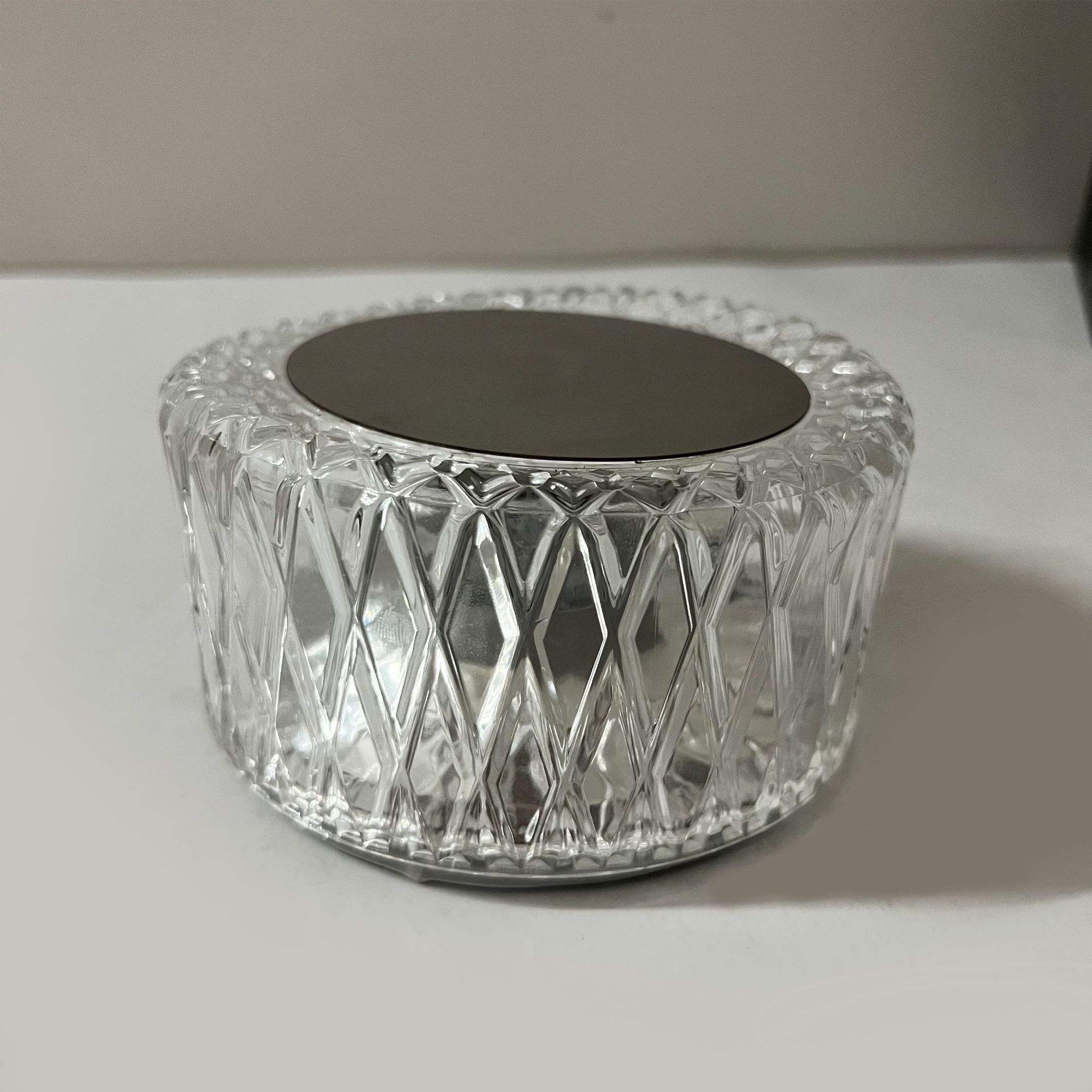 Rose Crystal Tafellamp Slaapkamer USB Opladen Nachtkastje Romantisch Nachtlampje Touch Control Tafellamp Petal Sfeer Servies Binnen Multicolor