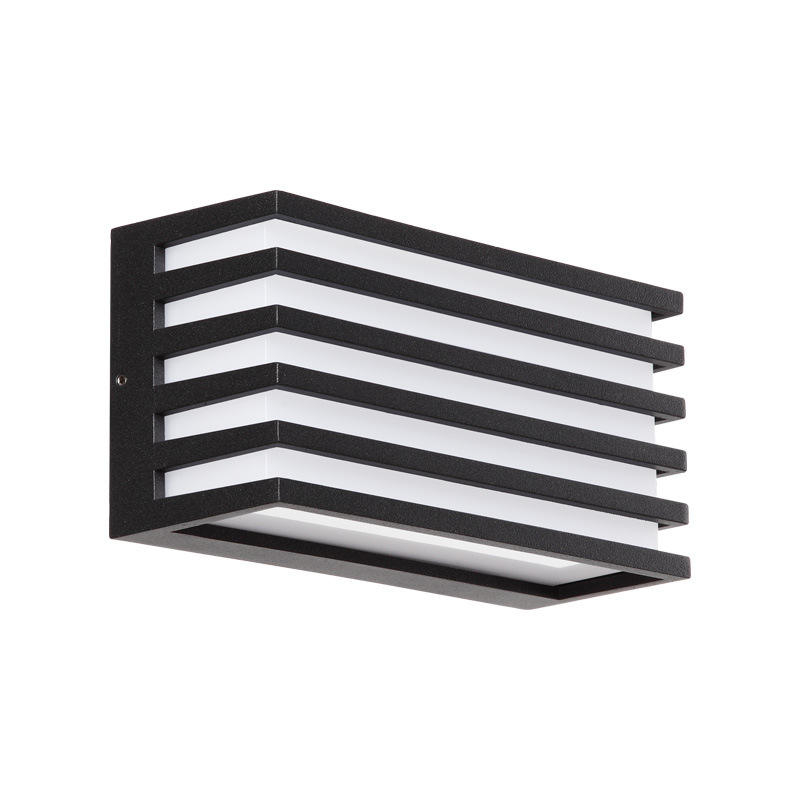 Nieuwe Outdoor tussendoor Moderne LED Wandlampen Lange Acryl Woonkamer Slaapkamer Gang Veranda Zwart Indoor Lamp Verlichting